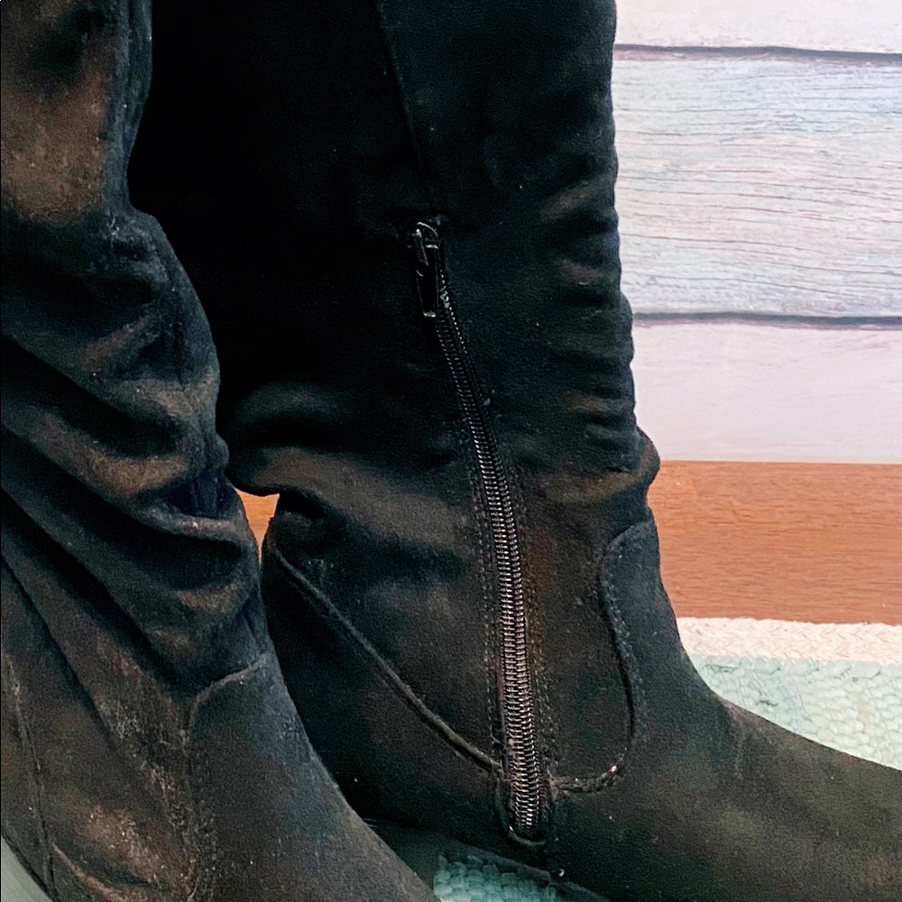 Camel Crown Women’s Knee High Boots Black 6 - Picture 2 of 6